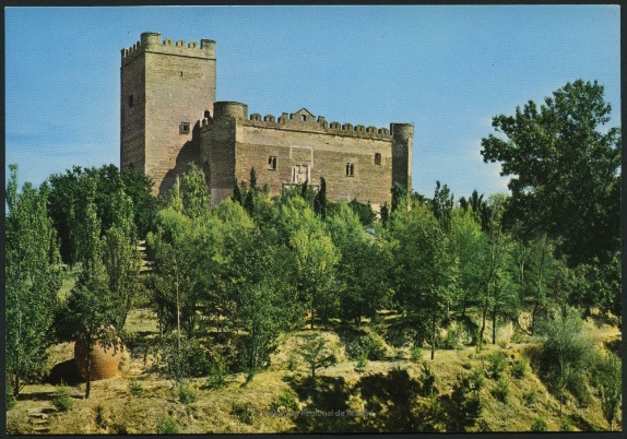 Castell enmig d'un bosc