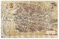 Mapa interactivo de la Villa de Madrid (Hispana y Memoria de Madrid).