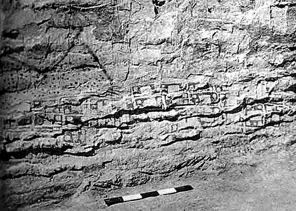 Figura 2. El plano de Çatal Hüyuk tal y como se encontró en la excavación. Foto: Dr. Mellaart: “Excavations at Çatal Hüyük, 1963: Third Preliminary Report” Figura 2. El plano de Çatal Hüyuk tal y como se encontró en la excavación. Foto: Dr. Mellaart: “Excavations at Çatal Hüyük, 1963: Third Preliminary Report”