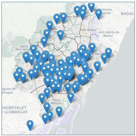 Inventari de les càmeres de seguretat de la xarxa d'infraestructures de la ciutat de Barcelona Inventari de les càmeres de seguretat de la xarxa d'infraestructures de la ciutat de Barcelona