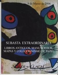 Figura 1. Catálogo de subastas Soler y Llach. Fuente: BNE. Figura 1. Catálogo de subastas Soler y Llach. Fuente: BNE.