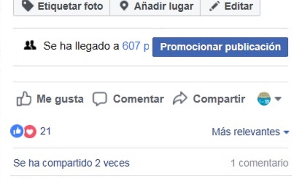 Figura 6. Impacto. Fuente: Universitat de València. Servicio de Bibliotecas y Documentación. Facebook. Publicado el 17 de abril de 2017. Figura 6. Impacto. Fuente: Universitat de València. Servicio de Bibliotecas y Documentación. Facebook. Publicado el 17 de abril de 2017.