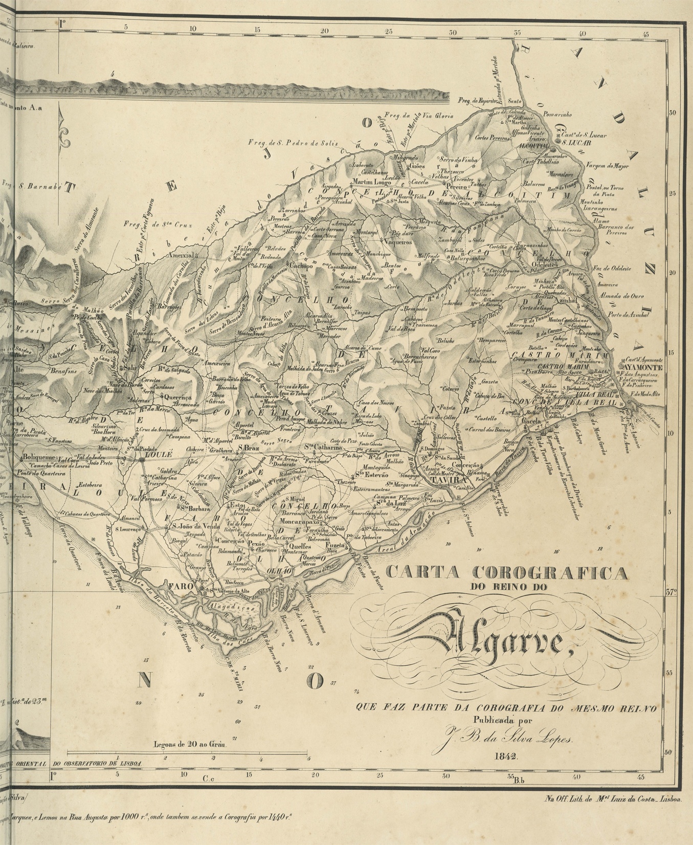 rcg_horst_fig.6_carta_corografica_do_reino_do_algarve_lisbon_1842_nachl._f._kunstmann_c.7