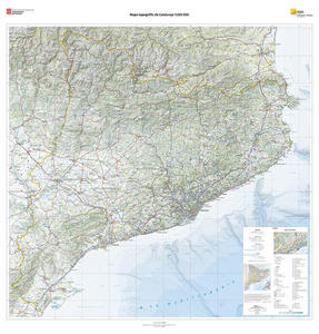 Mapa topogràfic de Catalunya